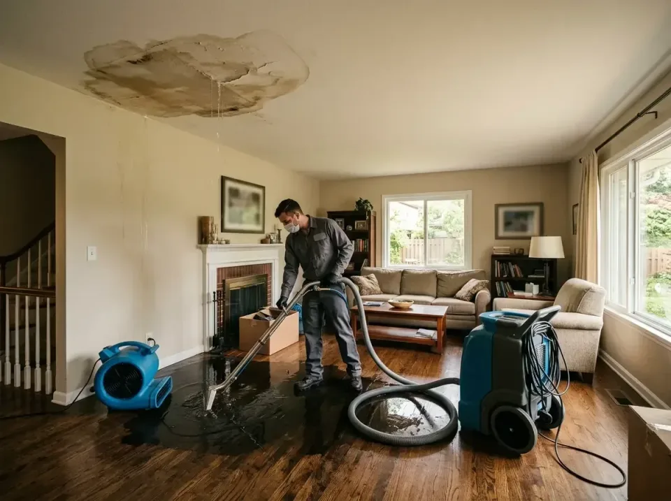 attic-pipe-burst-ceiling-drip-008 — frequently asked questions, Water Damage Restoration & Carpet Care in The Woodlands, TX